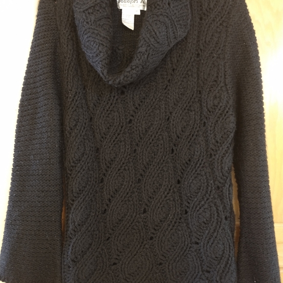 Joseph A Black Sweater XL - Picture 5 of 7